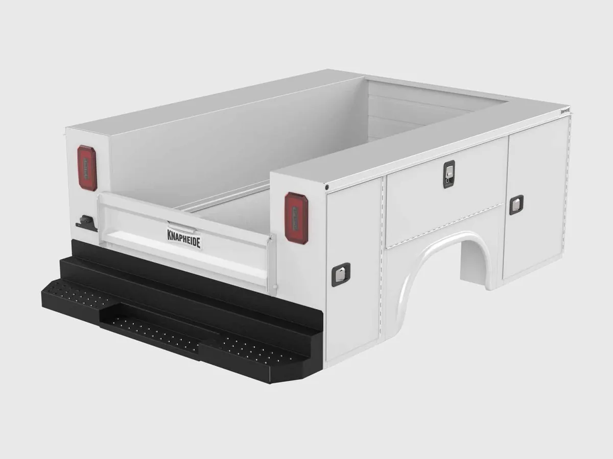 Knapheide KSS stylized service body on a Ford chassis cab