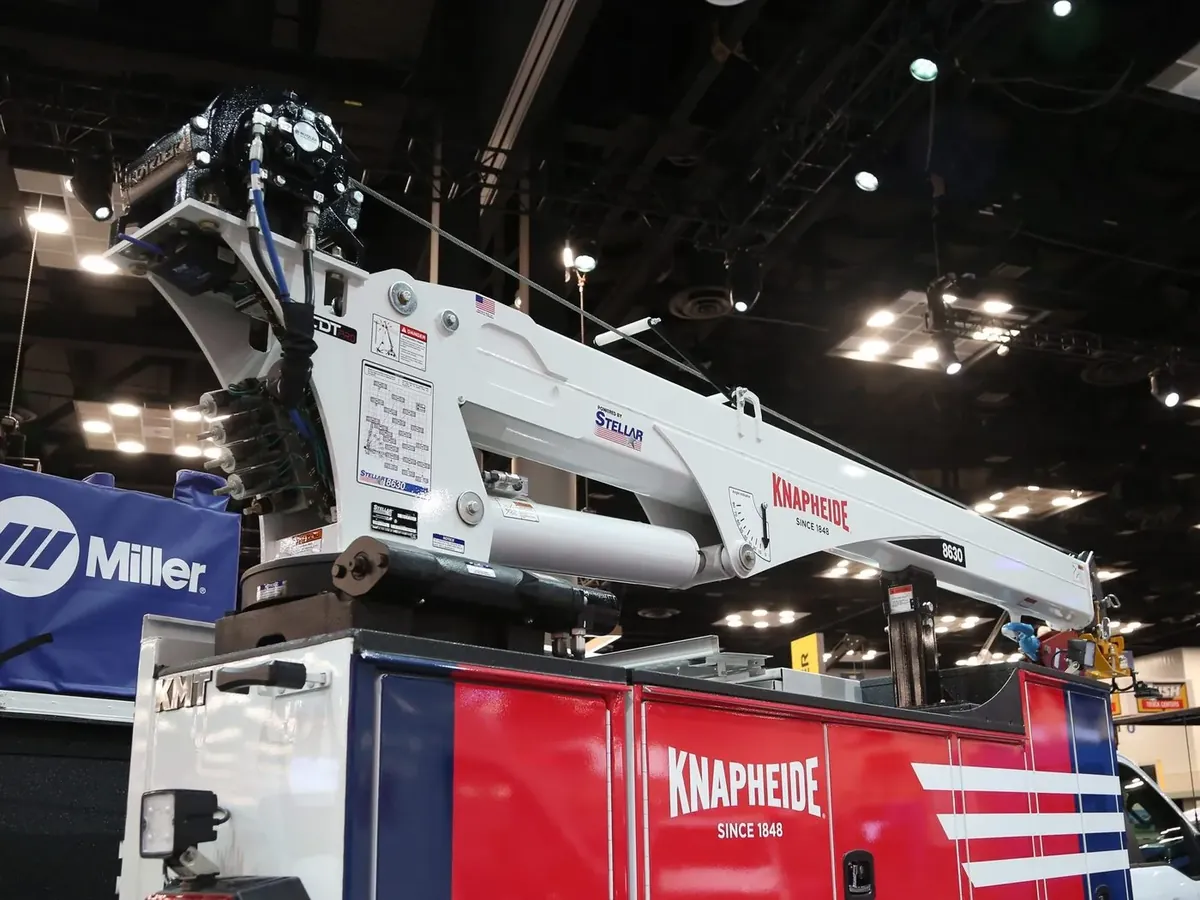 Knapheide mechanics crane body on a Ram 5500 chassis