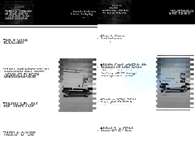 2026 Ram ProMaster Cargo Van Tradesman