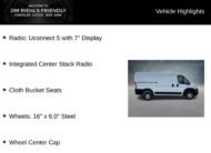 2026 Ram ProMaster Cargo Van Tradesman