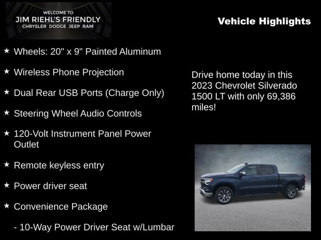 2023 Chevrolet Silverado 1500 LT