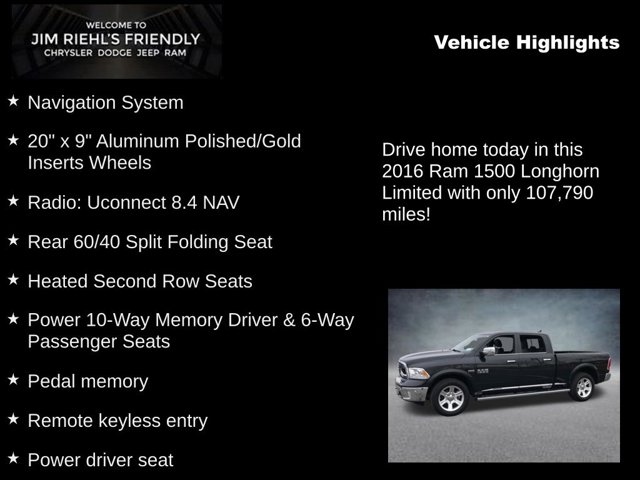 2016 Ram 1500 Longhorn Limited