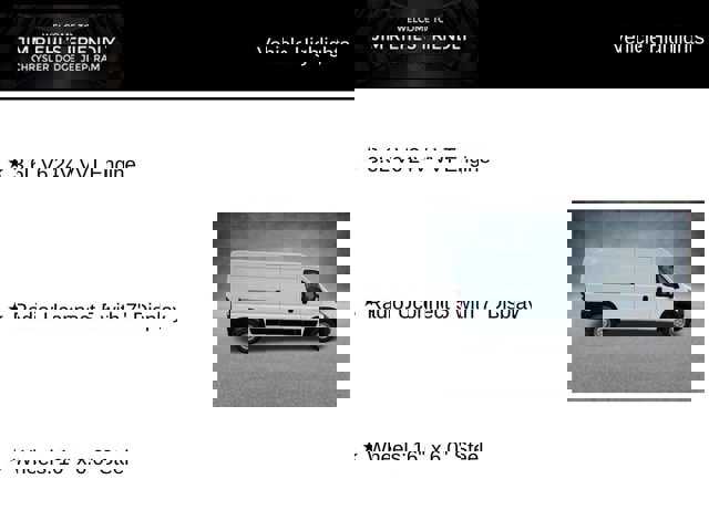 2026 Ram ProMaster Cargo Van Tradesman