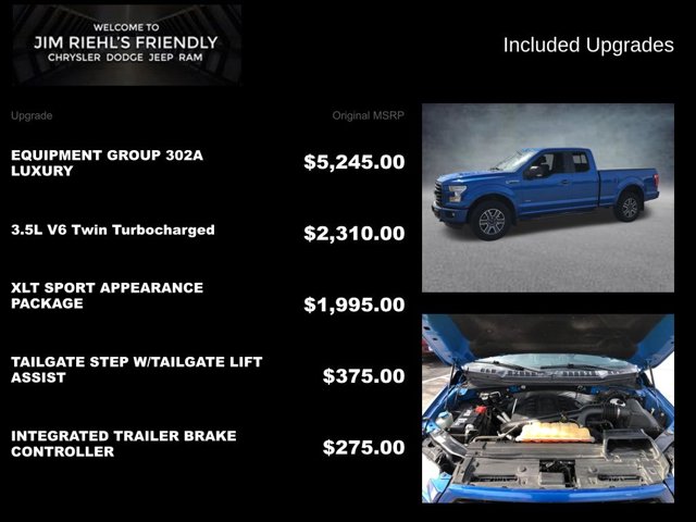 2016 Ford F-150 XLT