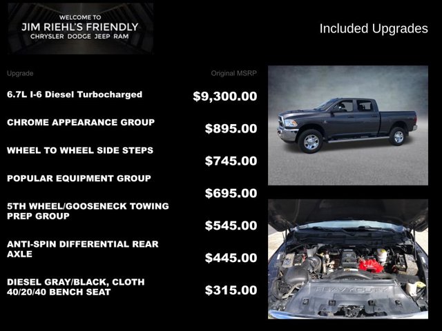 2018 Ram 2500 Tradesman