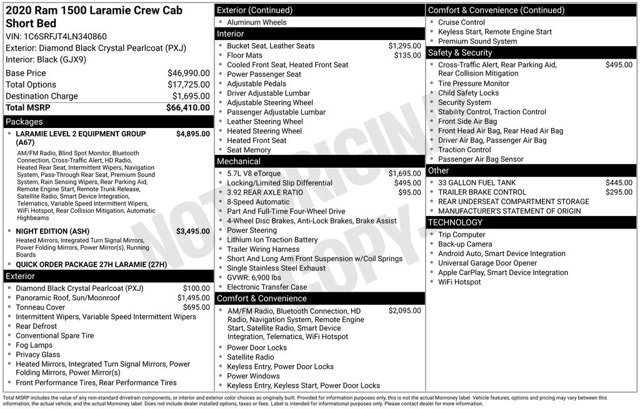 2020 Ram 1500 Laramie