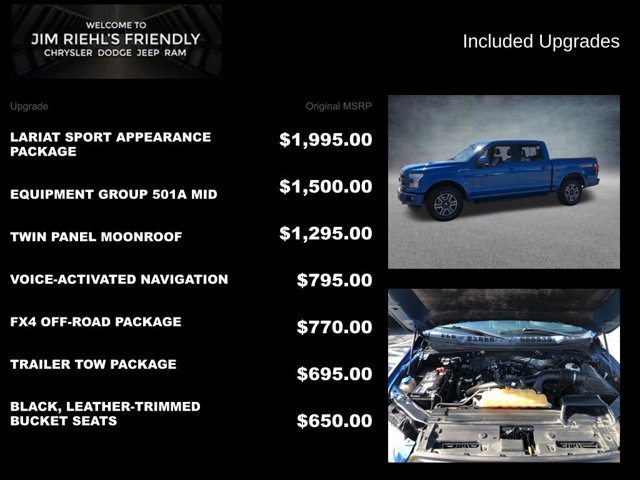 2015 Ford F-150 Lariat