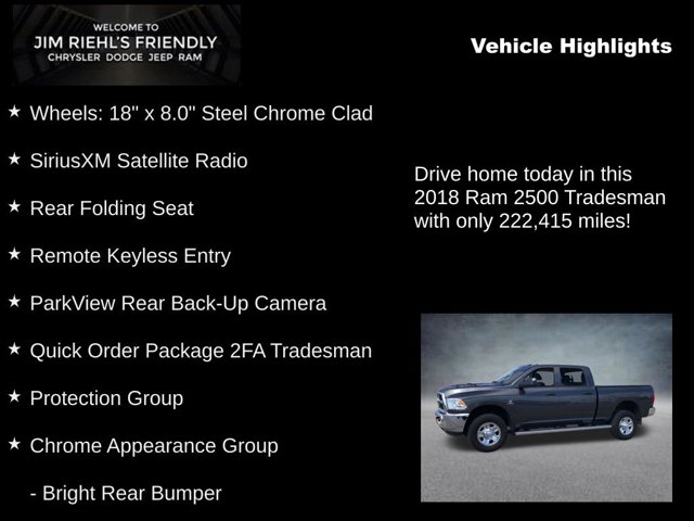 2018 Ram 2500 Tradesman