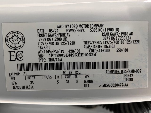2024 Ford Super Duty F-350 SRW XL
