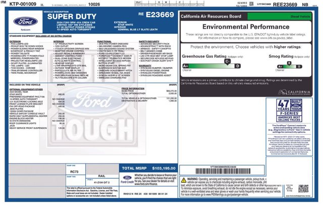 2024 Ford Super Duty F-350 SRW Limited