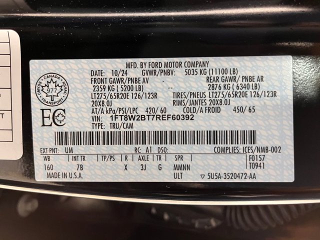 2024 Ford Super Duty F-250 SRW Platinum