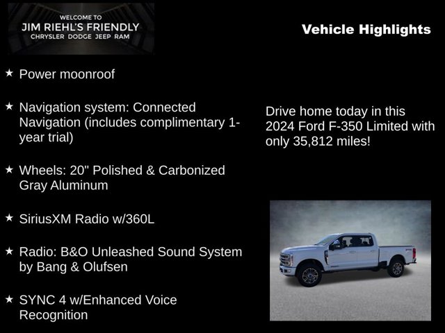 2024 Ford Super Duty F-350 SRW Limited